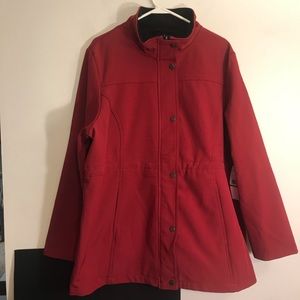 Big Chill Ladies Jacket Red Coat Size 2X